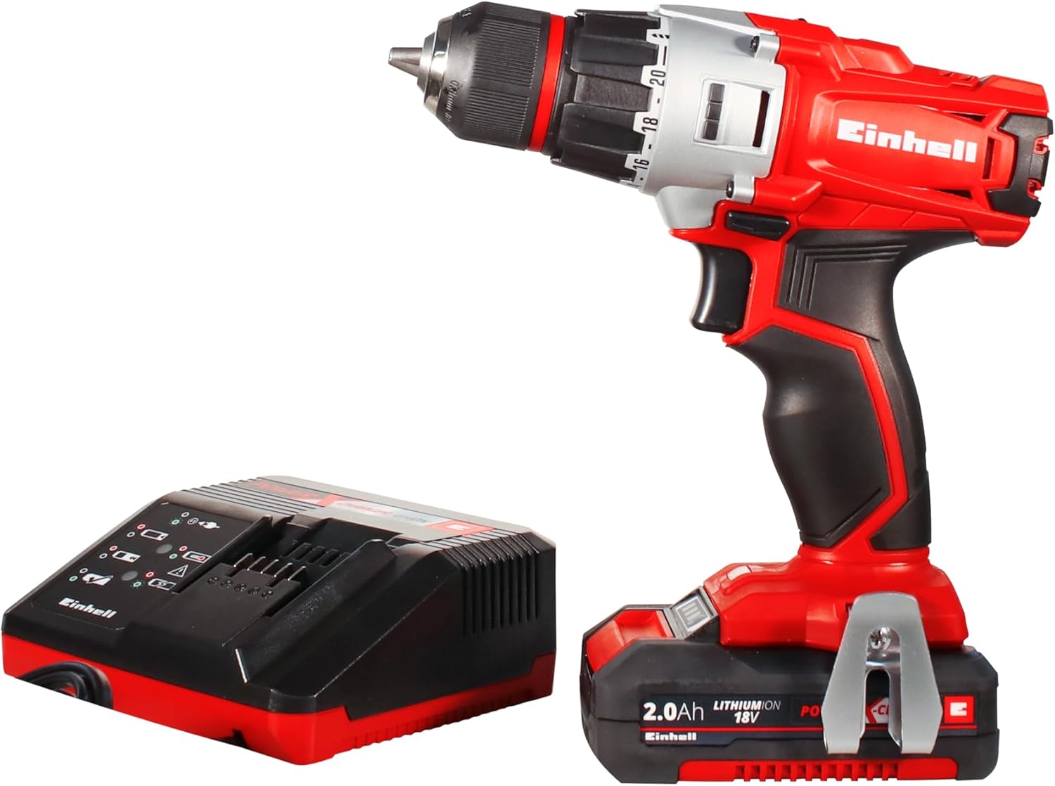 PARAFUSADEIRA E FURADEIRA EINHELL TE-CD 18/2 LI 18V - EINHELL