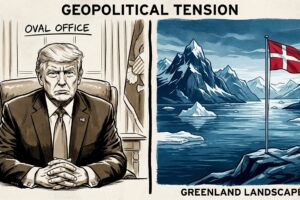 Trump ameaça usar força militar para anexar Groenlândia em 2026